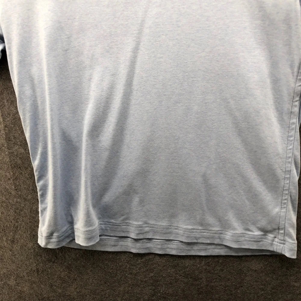Banana Republic‎ Luxe Touch T-Shirt Mens Small Light Blue Short Sleeve Crewneck